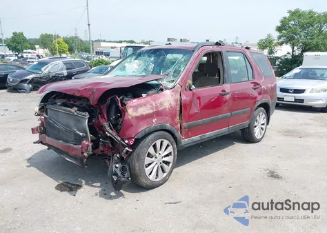 2002 Honda Cr-V Lx из США, поврежденный, VIN JHLRD68432C000360